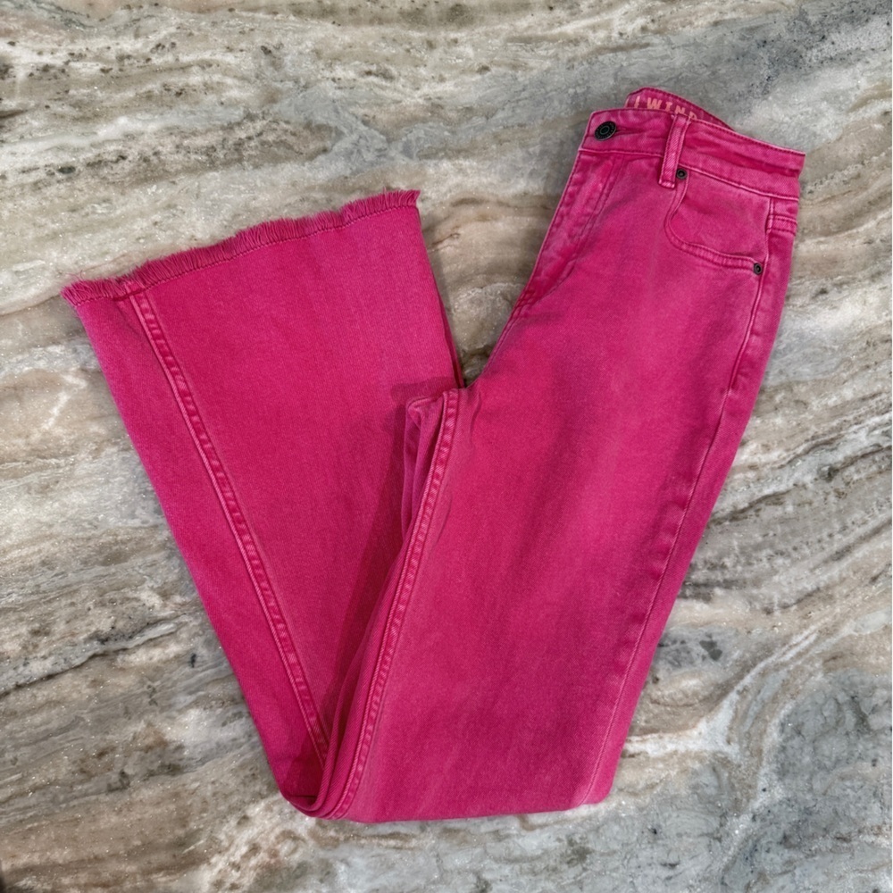 Women’s IDYLLWIND High Risin Kick stretch flare Jean- Size 0 - Picture 10 of 10